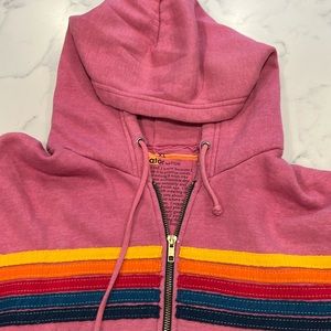 Aviator Nation Unisex zip up Hoody